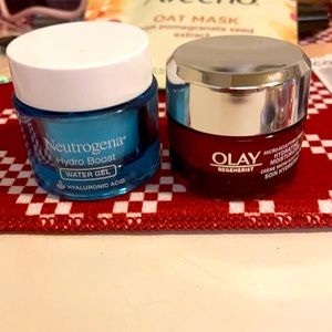 Olay regenerist micro sculpting cream (alsohavebigsize)  + neutrogena hydroboost